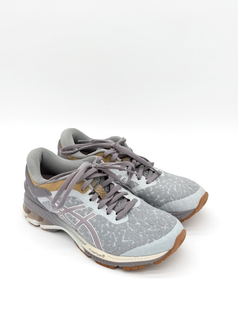 ASICS GEL Kayano 26 MX Womens Piedmont Grey Sheet Rock Running Shoes Size 8